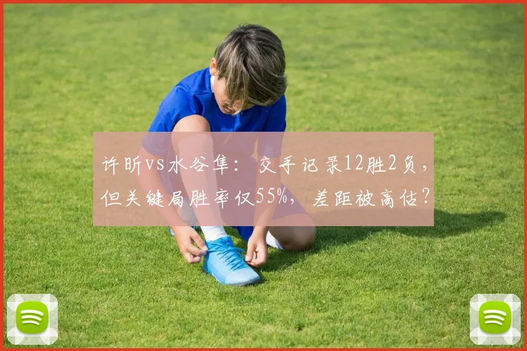 许昕vs水谷隼：交手记录12胜2负，但关键局胜率仅55%，差距被高估？